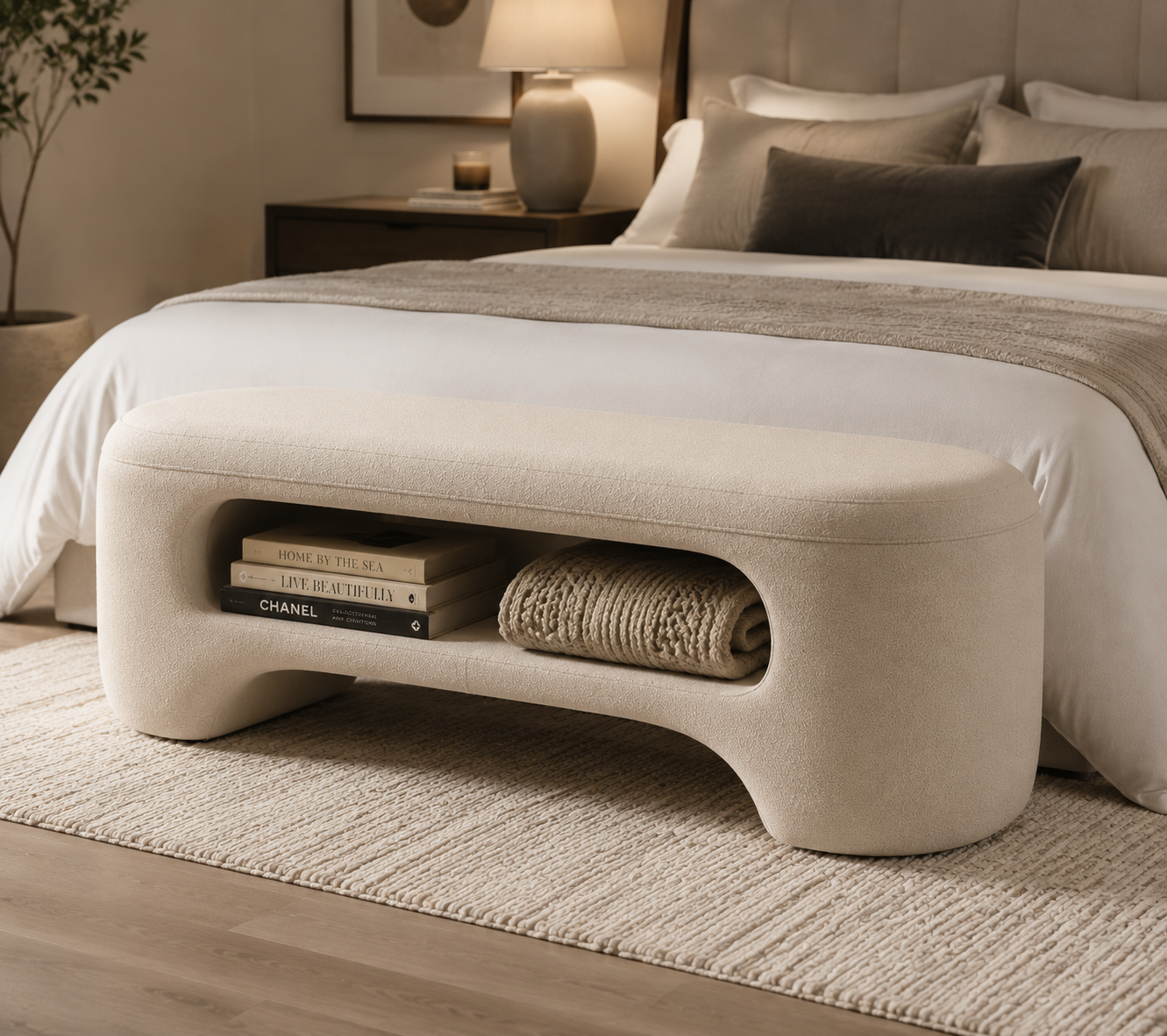 Nobivexa™ Luma Cozy Bedroom Bench