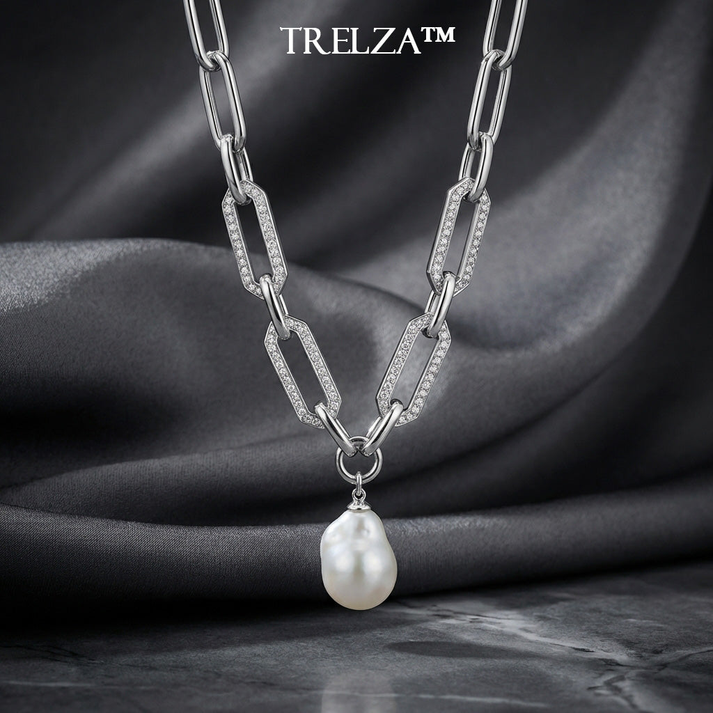 Trelza™ Luxe Pearl Link Necklace